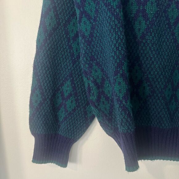 Brandini Vintage Wool Blend Crewneck Men’s Italian Sweater M - Picture 3 of 6